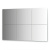 картинка Зеркальная плитка Evoform Refractive 50х50 с фацетом 10 мм от магазина Сантехстрой