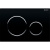 картинка Клавиша смыва Geberit Sigma 20 NEW 115.882.14.1 Матовый черный от магазина Сантехстрой