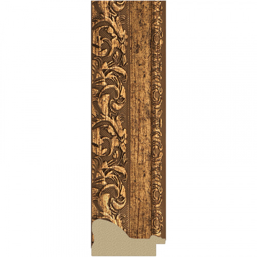 картинка Зеркало Evoform Exclusive-G 85х85 BY 4314 с гравировкой в багетной раме - Виньетка бронзовая 85 мм от магазина Сантехстрой