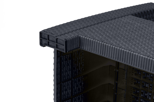 картинка B:Rattan Комплект мебели Arizona Set Max, антрацит (на 5 персон) от магазина Сантехстрой