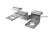 картинка HILST Клипса HILST Premium 3D (металл), 7мм (упак. 100шт) от магазина Сантехстрой