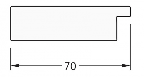 картинка Зеркало Evoform Definite 96х76 BY 3275 в багетной раме - Соты алюминий 70 мм от магазина Сантехстрой