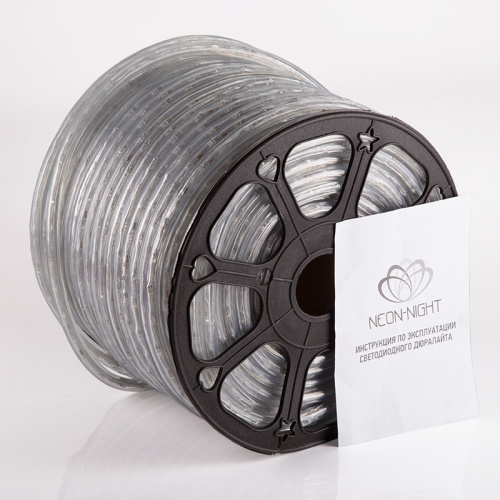 картинка Дюралайт LED,  постоянное свечение (2W) - зеленый,  36 LED/м,  бухта 100м,  Neon-Night от магазина Сантехстрой