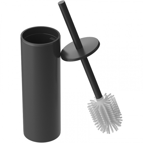 картинка Ершик для унитаза Cezares Relax RELAX-TBS-M-NOP Черный матовый от магазина Сантехстрой
