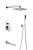 картинка Душевая система ПСМ-Профсан с тропическим душем встраиваемая тип См-ДшОРЗШтШлА (PSM-CB-03) от магазина Сантехстрой