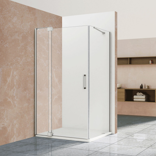 картинка Душевой уголок Extra VSR-1E111290CL, 1100/1200*900, хром, стекло прозрачное от магазина Сантехстрой