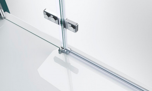 картинка Душевая дверь BelBagno Kraft 100 KRAFT-B-12-60/40-C-Cr-R профиль Хром стекло прозрачное от магазина Сантехстрой
