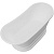 картинка Ванна из искусственного камня Allen Brau Classic 170x75 2.35004.21 Белая матовая без гидромассажа от магазина Сантехстрой