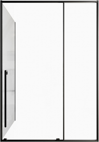 картинка Душевой уголок Allen Brau Fantasy 140x90 3.11008.31 + 3.11013.31 черный матовый от магазина Сантехстрой