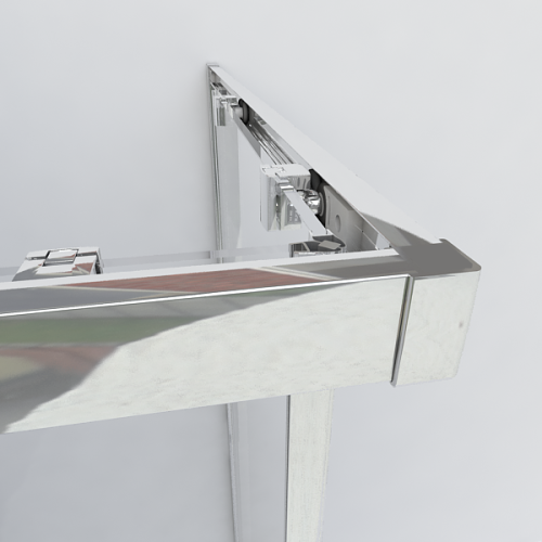 картинка Душевой уголок Garda VSS-1G9011CLGM, 1100*900, вороненая сталь, стекло прозрачное от магазина Сантехстрой