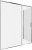 картинка Душевой уголок Aquanet Pleasure Evo 160x90 AE65-160x90-CT профиль хром, прозрачное стекло от магазина Сантехстрой