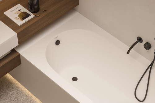 картинка Ванна встраиваемая ORION 180 180*79,5 Soft Rock от магазина Сантехстрой