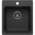 картинка Кухонная мойка Reflection Quadra 43 RF0243BL Черная от магазина Сантехстрой