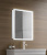 картинка Зеркало-шкаф AZARIO Киото 50 (535х750) c подсветкой и диммером (LED-00002357) от магазина Сантехстрой