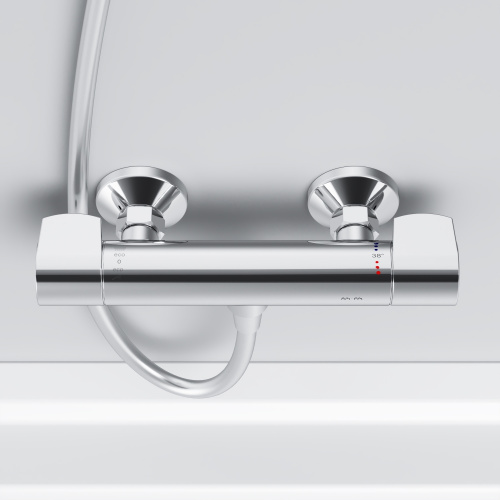 фото f85a40000 x-joy, смеситель д/душа с тмс, хром