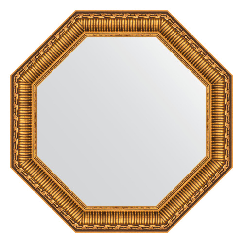 картинка Зеркало Evoform Octagon BY 3715 50x50 золотой акведук от магазина Сантехстрой