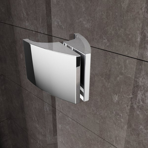 картинка Душевая дверь Ravak Pivot PDOP1-80 03G40C00Z1 профиль Хром стекло прозрачное от магазина Сантехстрой