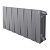 картинка Радиатор Royal Thermo PianoForte 300 Silver Satin VDR80 - 12 секц. от магазина Сантехстрой