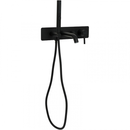 фото смеситель для ванны allen brau 5.31006-31 черный