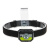 картинка ЕРМАК Фонарь на голову, сенсорный, XPE COB LED, 11 режимов, 1000мАч, USB кабель, 6х4,5х3см, пластик от магазина Сантехстрой