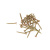 картинка Саморез оконный KRANZ острый,  4.1х30, желтый цинк,  упаковка поставщика ( 10 000 шт.  ) от магазина Сантехстрой