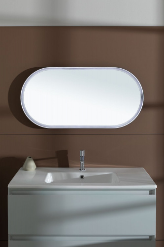 картинка Зеркало Allen Brau 500х1000 1.21016.bl Черное от магазина Сантехстрой