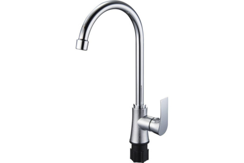 картинка Смеситель для кухни G-lauf Solone с поворотным изливом, хром FAB4-A020 от магазина Сантехстрой