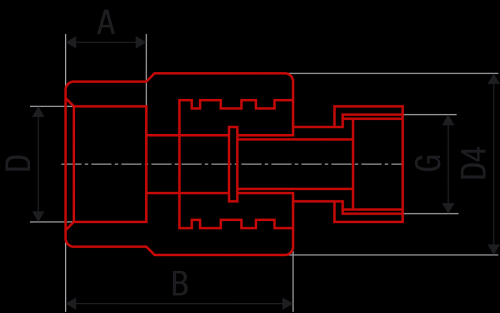 картинка Муфта переходная с внутр.метал.резьбой с накидной гайкой AlcaPipe PPR MP 20x3/4" (AB223020034) от магазина Сантехстрой