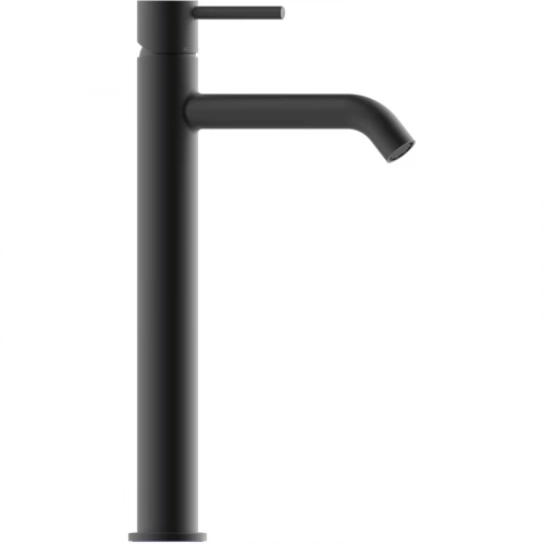 картинка Смеситель для раковины Bossini Teo Z00703.073 c донным клапаном, черный матовый от магазина Сантехстрой