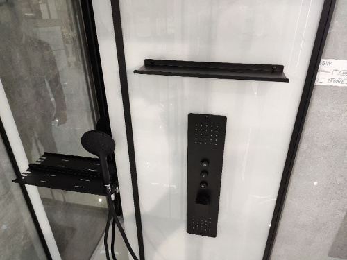 картинка Душевая кабина Black&White Galaxy 8028000 с гидромассажем от магазина Сантехстрой