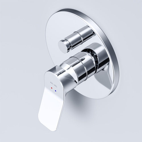 фото f85a45000 x-joy, cмеситель д/ванны/душа монтируемый в стену, хром, шт.