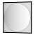 картинка Зеркало с LED-подсветкой настенное ECLIPSE DEFESTO 80x80 см, DF 2233 от магазина Сантехстрой