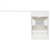 картинка Тумба под раковину Style Line Даллас 100 Люкс Plus подвесная Белая от магазина Сантехстрой