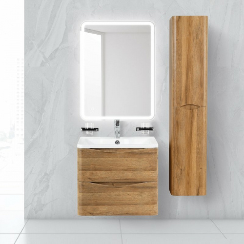 картинка Раковина BelBagno 60 BB600/455-LV-MR-ALR Белая от магазина Сантехстрой