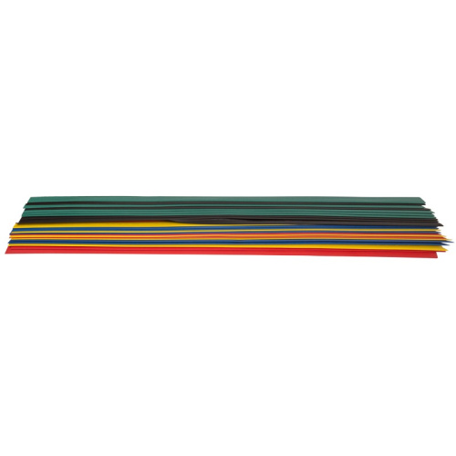 картинка Набор термоусаживаемых трубок ТУТ нг 25,0/12,5мм,  пять цветов,  упаковка 25 шт.  по 1м REXANT от магазина Сантехстрой