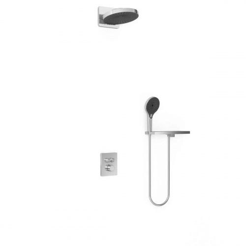 картинка Душевой комплект Inspire VSFW-3I21MT1RCH встраиваемый, термостатический, двухрежимный, хром от магазина Сантехстрой