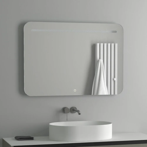 картинка Зеркало Evoform Ledline BY 2447 100х70 от магазина Сантехстрой