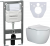 картинка Комплект Ceramica Nova cn3001_1002w_1000 Белый от магазина Сантехстрой