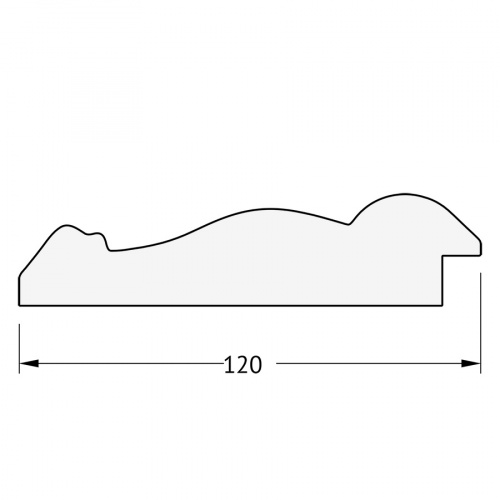 картинка Зеркало настенное Octagon EVOFORM в багетной раме состаренное серебро с орнаментом, 82х82 см, BY 3672 от магазина Сантехстрой