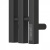 картинка Полотенцесушитель электрический Point Гермес PN13822B П3 120x1200 диммер справа, черный от магазина Сантехстрой