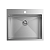картинка Мойка, нерж. сталь, сатин, 590*510, Haze, IDDIS, (HAZ59S0i77) от магазина Сантехстрой