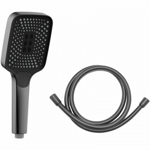 картинка Душевая система Vincea VSFW-433T1GM с термостатом Вороненая сталь от магазина Сантехстрой