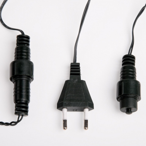 картинка Гирлянда Шарики Ø30мм,  5м,  темно-зеленый ПВХ 25 диодов,  цвет RGB от магазина Сантехстрой