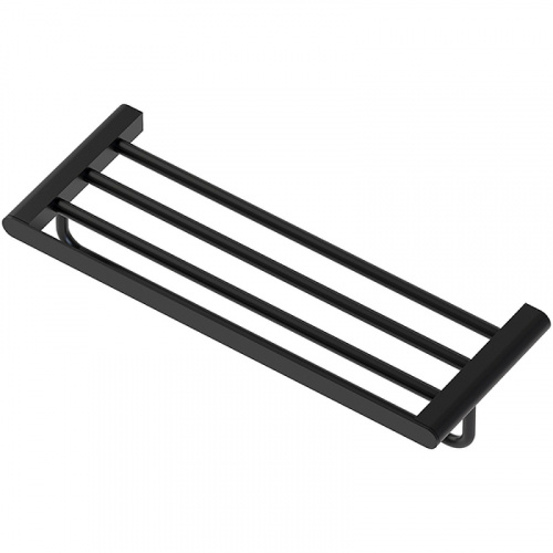 картинка Полка для полотенец Artwelle Schwarz 60 7781 Черная матовая от магазина Сантехстрой