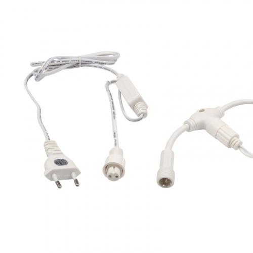 картинка Гирлянда Светодиодный Дождь 2х1,5м,  постоянное свечение,  белый провод,  230 В,  диоды ТЕПЛЫЙ БЕЛЫЙ от магазина Сантехстрой