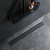 картинка W02SC-U11-080-04BM PrimeFlow Трап для душа линейный универс затвор Tile 80см цвет черн мат от магазина Сантехстрой