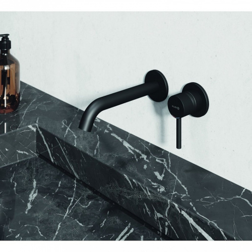 картинка Смеситель для раковины Kludi 382453976 Черный от магазина Сантехстрой