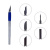 картинка Набор скальпель со сменными лезвиями 7 предметов REXANT от магазина Сантехстрой