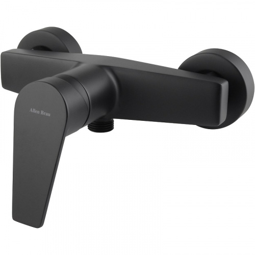 фото смеситель для душа allen brau eclipse 5.e1004-31 черный матовый