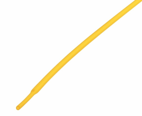 картинка Трубка термоусаживаемая ТУТ нг 1,0/0,5мм,  желтая,  упаковка 50 шт.  по 1м REXANT от магазина Сантехстрой